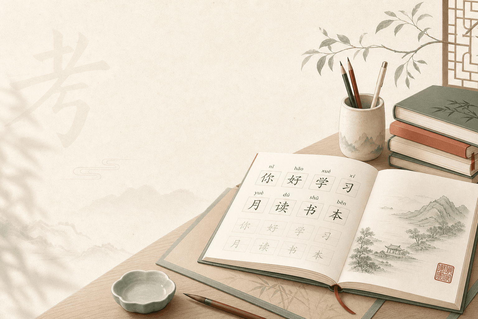 Подготовка к HSK — учебные материалы, иероглифы и спокойный план к экзамену